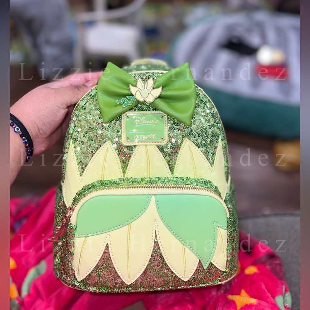 BNWT Sequin Tiana Loungefly